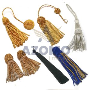 Doctoral Silk Tassel, Doctoral Tam Bullion Tassels, Doctoral Velvet Ta