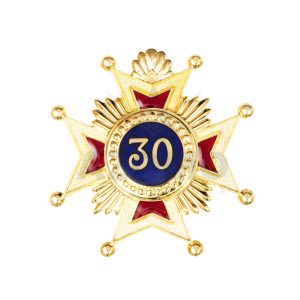 Masonic Rose Croix 30th Degree Star Jewel Medal, Masonic Jewels - Free