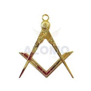 Masonic Square Compass Jewel